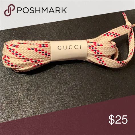 gucci shoe lace tie|Gucci shoe laces for sale.